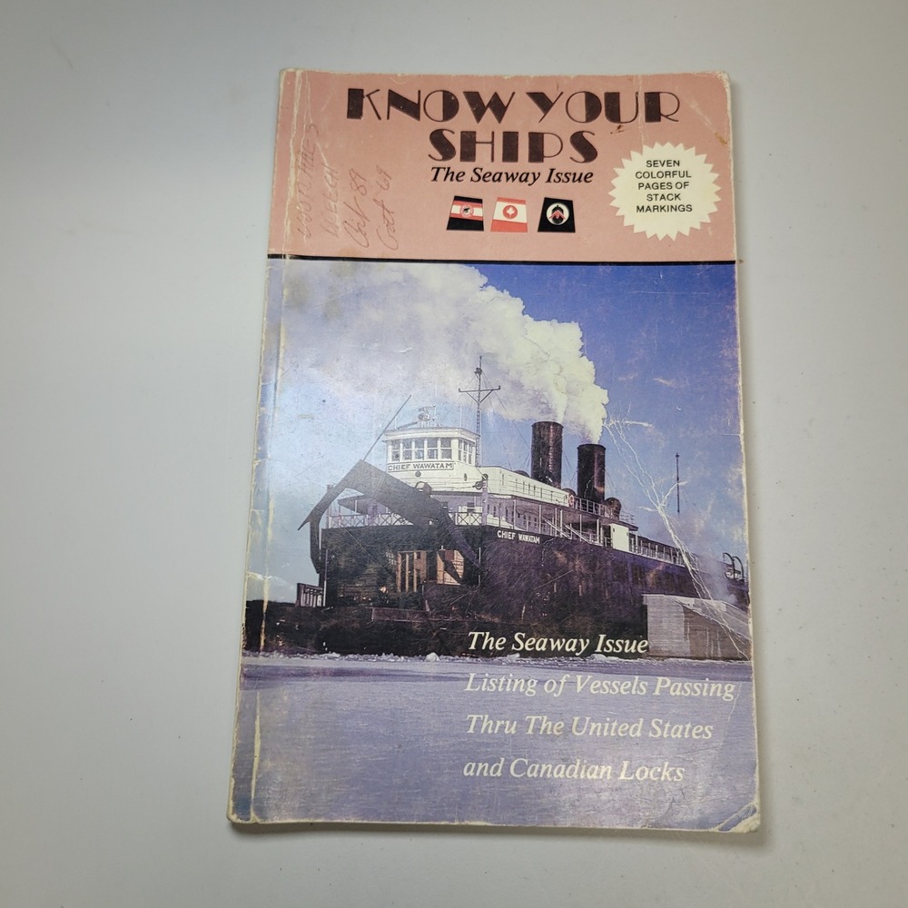 Know Your Ships 1981 The Seaway Issue Marine Publishing Thomas Manse 23rd Ed